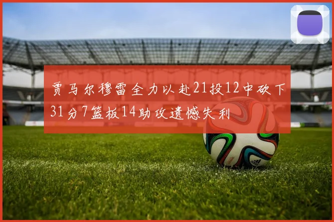 贾马尔穆雷全力以赴21投12中砍下31分7篮板14助攻遗憾失利
